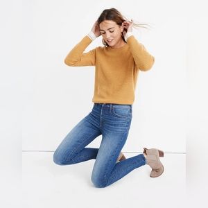 Madewell 9" Mid-Rise Skinny Jeans in Pendale Wash